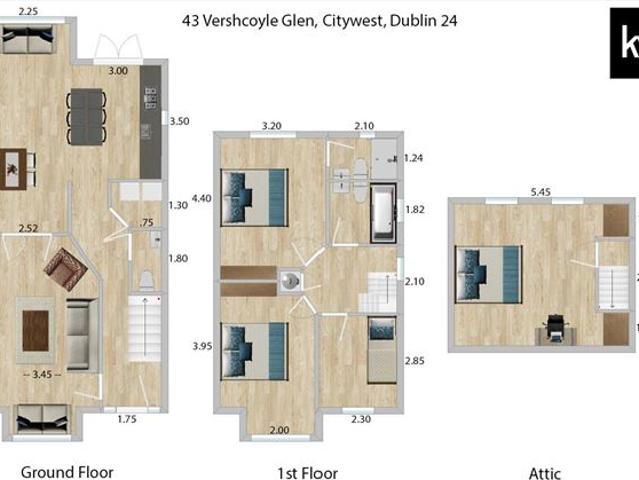 43 Verschoyle Glen, Citywest, Dublin 24 Keller Williams 4938 MyHome. Ie Residential