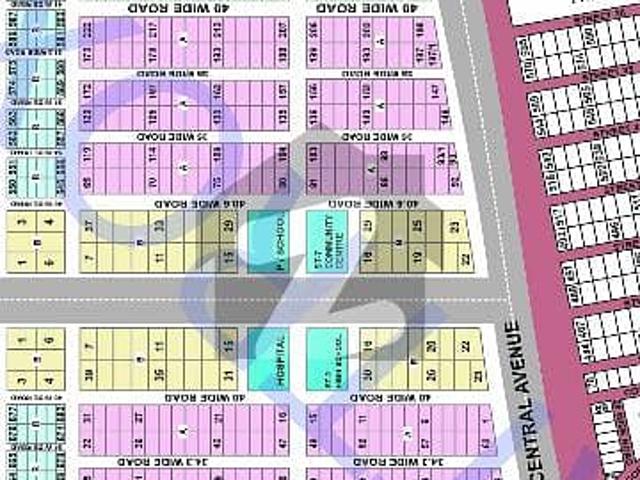 400 Sq Yard Plot Sale In Block 4 Saadi Garden Scheme 33 Karachi 60 Feet Road