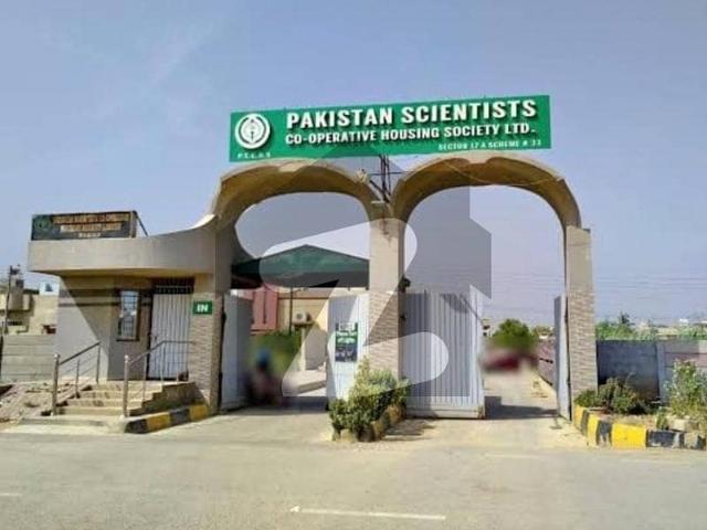 400 Sq. Yd Residential Plot For Sale At Pakistan Scientist Society Near By Sector 17A Scheme 33 Karachi