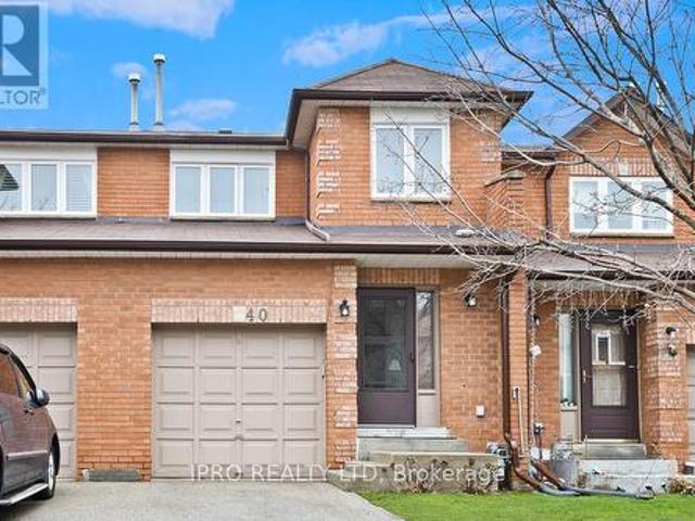 40 550 Steddick Court, Mississauga, ON, L5R 3S8 townhouse for sale | Listing ID W12258 | Royal LePage