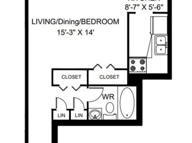 40 Delisle Apartments Studio Apartment for Rent at 40 Delisle Ave, Toronto, ON M4V 1S6 Deer Park