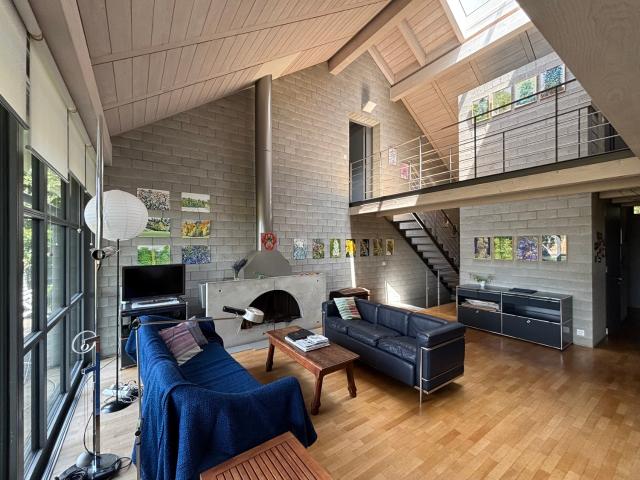 41/2 ZIMMER HAUS IN BARBERÊCHE FR, MÖBLIERT, BEFRISTET
