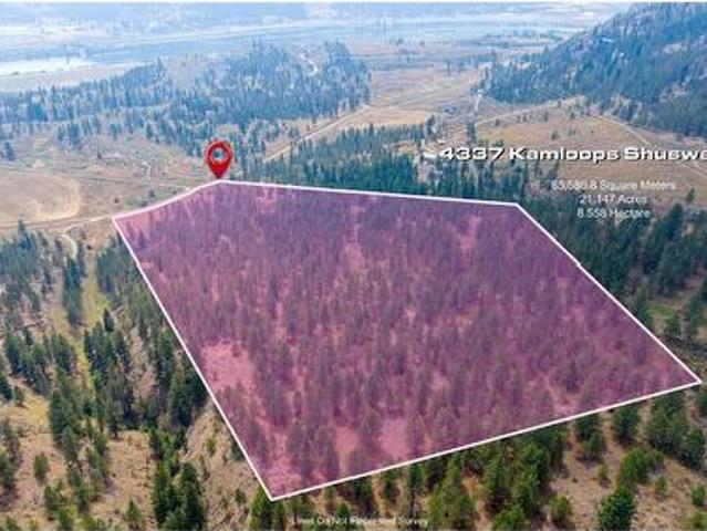 4337 Kamloops Shuswap Road, Pritchard, BC, V0E 1E0 vacant land for sale | Listing ID 10394 | Royal LePage