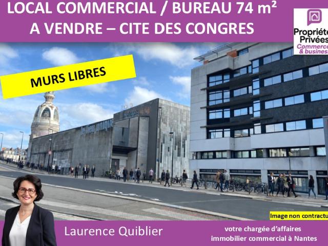 44000 NANTES MURS LIBRES A VENDRE 74 m² CITE DES CONGRES