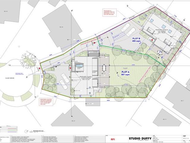 445,000 | Plot B, Site @ Rear, 26 Cluny Grove, Killiney, Co. Dublin Sherry FitzGerald Dalkey 5000 MyHome. Ie Residential