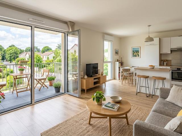 44 m² DE SOLEIL PUR ! 2 pièces, 44 m²