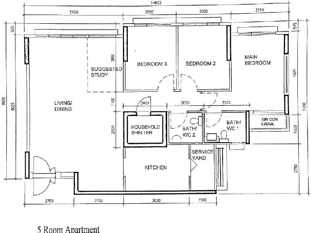 450B Bukit Batok West Avenue 6 HDB Apartment For Sale, $868,000, 3 Bed 2 Bath 1,238 sqft $701.00 psf