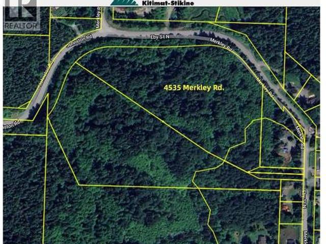 4535 Merkley Road, Terrace, BC, V8G 0B3 vacant land for sale | Listing ID R3110 | Royal LePage
