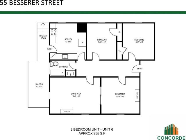 455 Besserer Street 1 Bedroom Apartment for Rent at 455 Besserer St, Ottawa, ON K1N 6C2 Sandy Hill