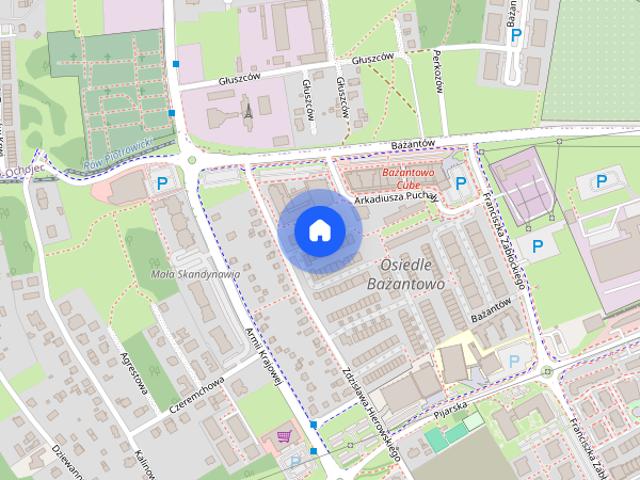 463N_Trzypokojowe mieszkanie os. Bażantowo