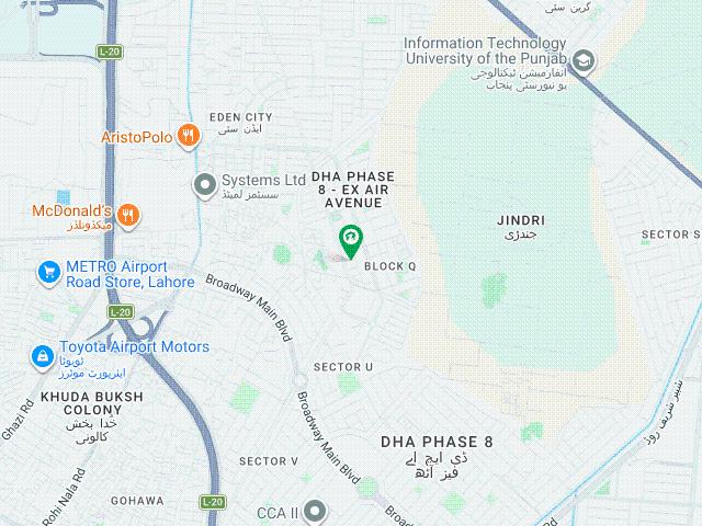 46 Marla commercial Plot Is For Sale In R Block Phase 8 DHA Lahore