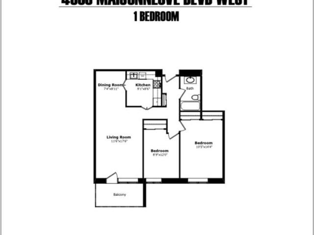 4800 Boulevard de Maisonneuve West 3 Bedroom Apartment for Rent at 4800 Boul De Maisonneuve O, Westmount, QC H3Z 1M1