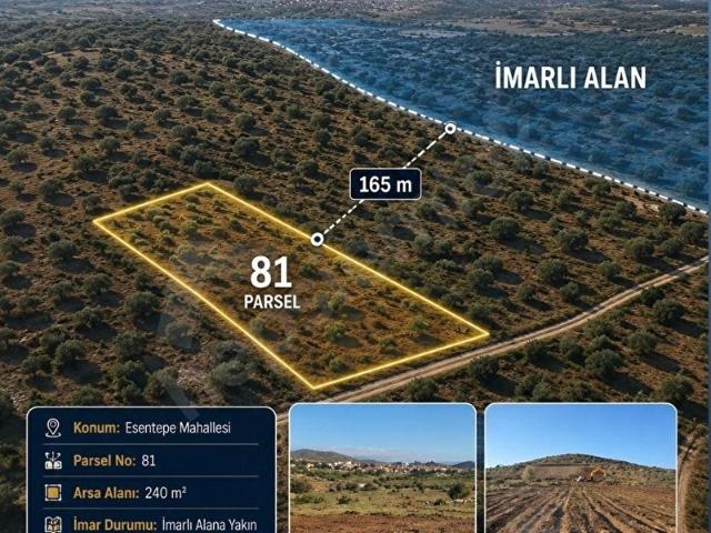 480m2 imar ve dikili merkeze komşu yatırım fırsatı