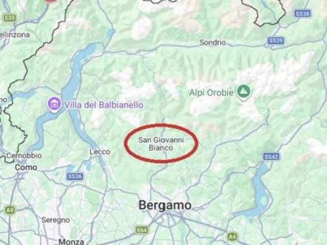 483/2025 U BG trilocale al piano terzo con box e cantina in asta a San Giovanni Bianco