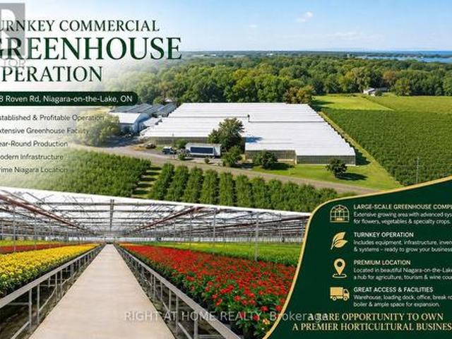 48 Roven Road, Niagara On The Lake, ON, L0S 1J0 farm for lease | Listing ID X13224 | Royal LePage