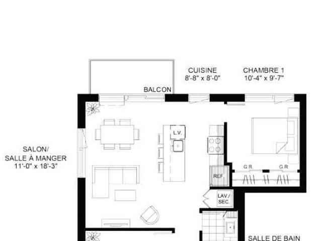 4974 Place de la Savane 2 Bedroom Apartment for Rent at 4974 Place De La Savane, Montréal, QC H4P 0B1 Snowdon