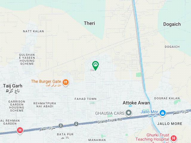 4 Marla Commercial Plot For Sale In Bismillah Housing Scheme G. T Road Manawan Lahore