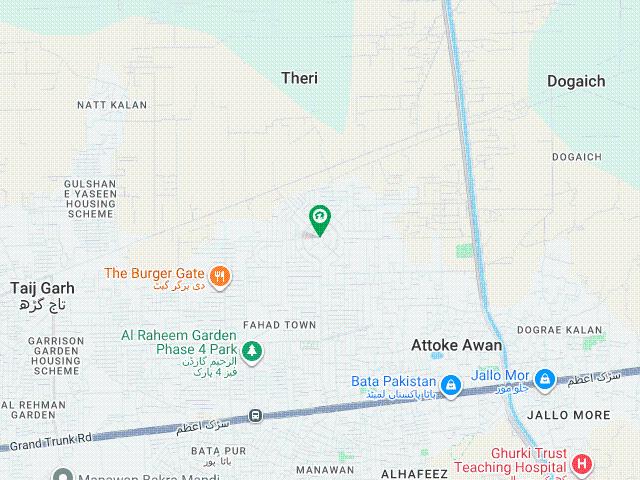 4 Marla Commercial Plot For Sale In Bismillah Housing Scheme G. T Road Manawan Lahore