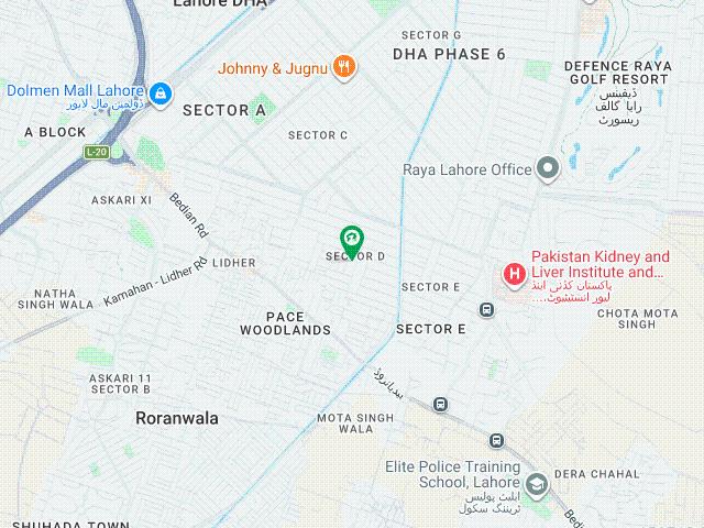 4 marla commercial plot located in the best block of dha lahore