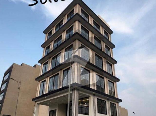 4 Marla corner plaza building with high rental income