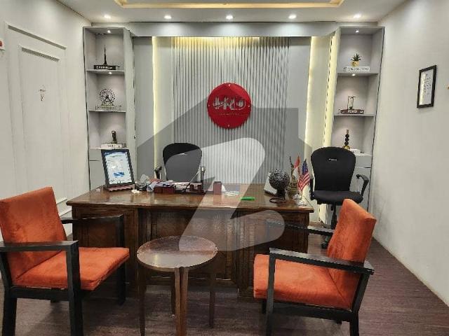 4 marla furnished office available for rent in dha lahore