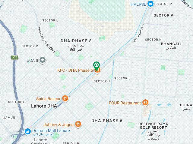 4 Marla 157 Sq. Ft. Commercial Plaza With Access Land Facing Main Boulevard For Sale | DHA Phase 6 Lahore