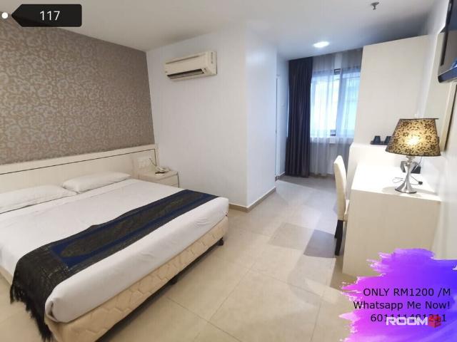 4 mins walk to MRT Bukit Bintang @ Hotel Co living room at Jalan Bukit Bintang
