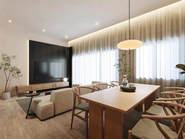 4 BEDROOM 100M MRT COVER WALKWAY 4XXK 10 minutes to TRX FULLY FURNISH