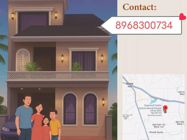 4 Bedroom 2650 Sq.Ft. Villa in Kharar Mohali Road Kharar Listing ID: #10024