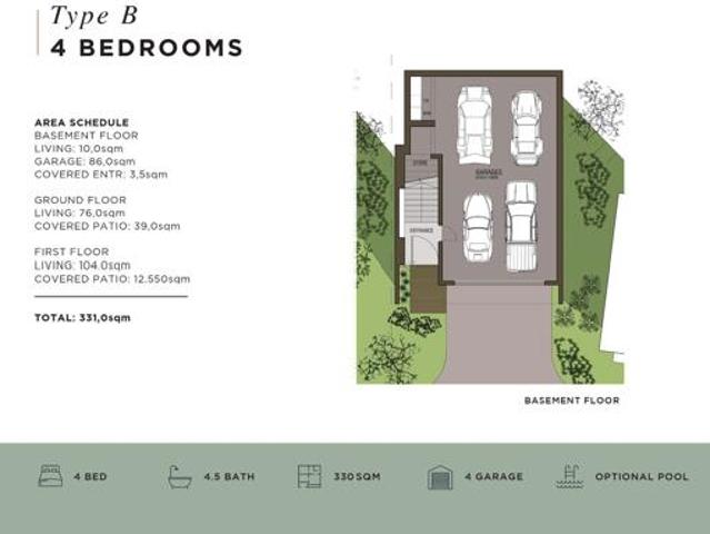 4 Bedroom Cluster in Zimbali Lakes Resort
