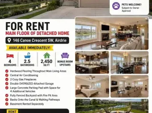 4 Bedroom Apartment Airdrie AB 104362743