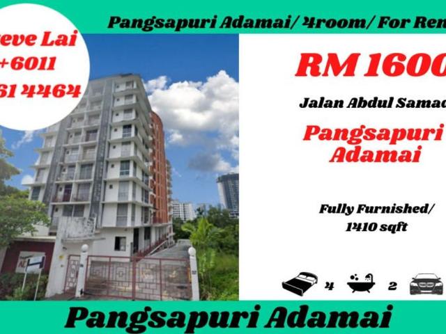 4 Bedroom Apartment for rent in Jalan Abdul Samad, Johor