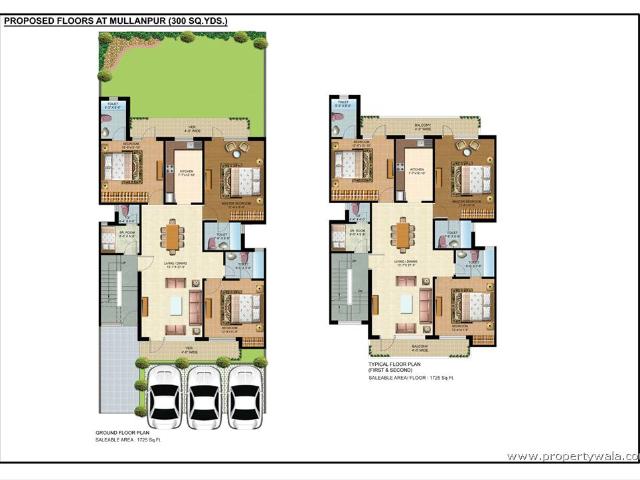 4 Bedroom House for sale in Omaxe Cassia, Mullanpur Garibdass, New Chandigarh P335828