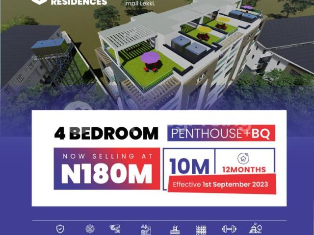 4 Bedroom House in Along Lekki Expressway Lekki Lagos | House for sale in lekki | House in lekki | 4 Bedroom | PropertyPro Nigeria