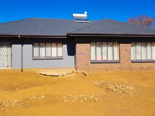 4 Bedroom House in Sasolburg Ext 2