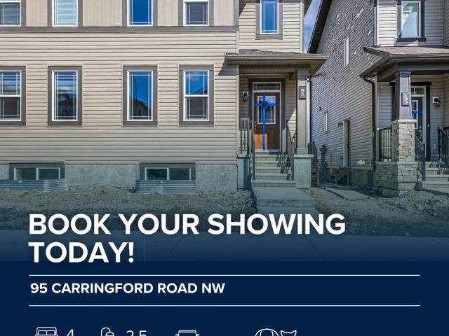 4 Bedroom Home for Rent at 95 Carringford Rd Nw, Calgary, AB T3P 2H1