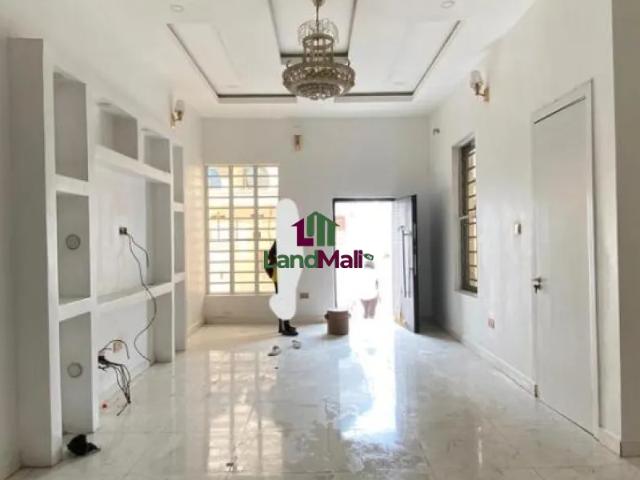 4 bedroom semi detached duplex with bq at chevron lekki lagos