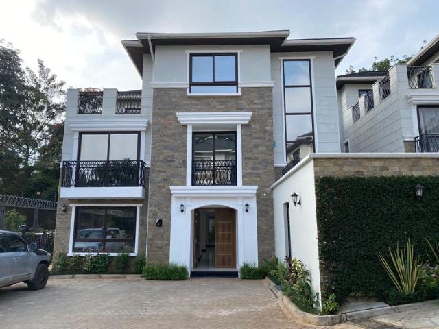 4 bedroom townhouse available for rent in Westlands on Peponi road
