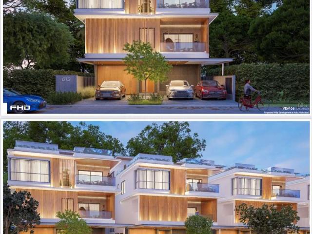 4 BHK Villa in Kollur for resale Hyderabad. The reference number is 17165624