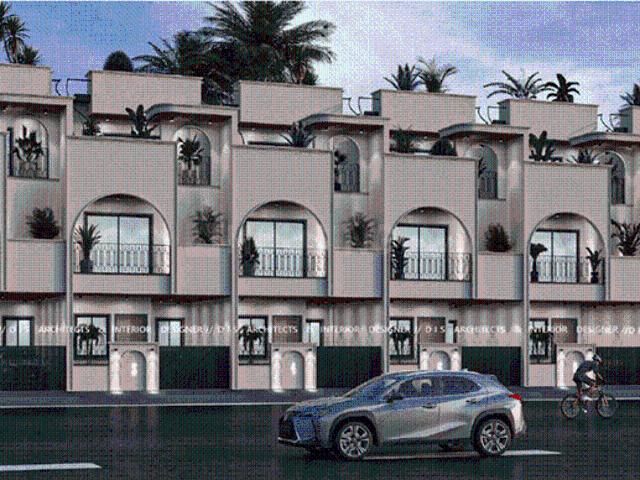 4 BHK Villa in Sanganer for resale Jaipur. The reference number is 20874481