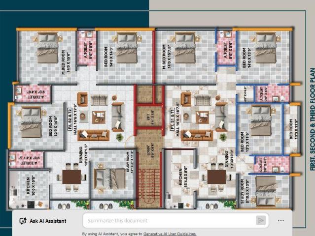 4 BHK Apartment in Chromepet for resale Chennai. The reference number is 20784530