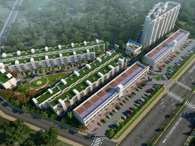 4 BHK Apartment in Aujala for resale Mohali. The reference number is 20742637