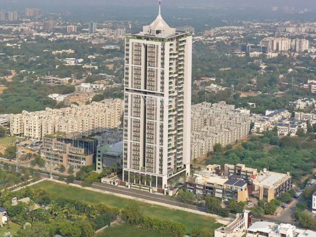 4 BHK Apartment in Bodakdev for rent Ahmedabad. The reference number is 19742037