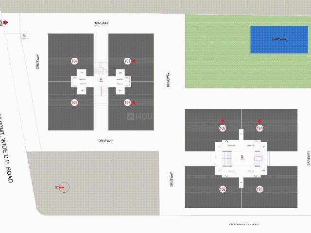 4 BHK Apartment in Bodakdev for resale South West. The reference number is 10201901