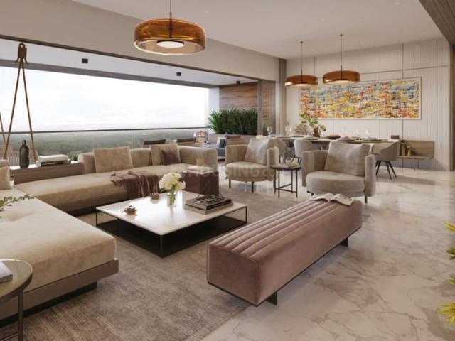 4 BHK Apartment in Bodakdev for resale Ahmedabad. The reference number is 19641750