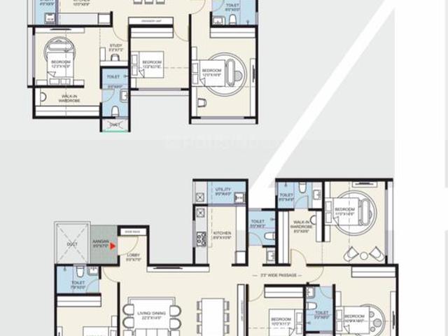 4 BHK Apartment in Baner for resale Pune. The reference number is 20460231