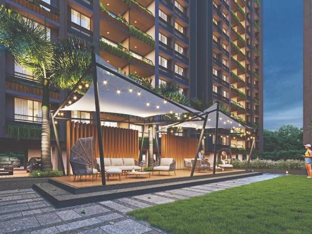 4 BHK Apartment in Gota for resale Ahmedabad. The reference number is 20390439