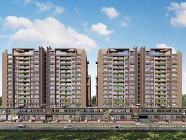 4 BHK Apartment in Gota for resale Ahmedabad. The reference number is 20828093