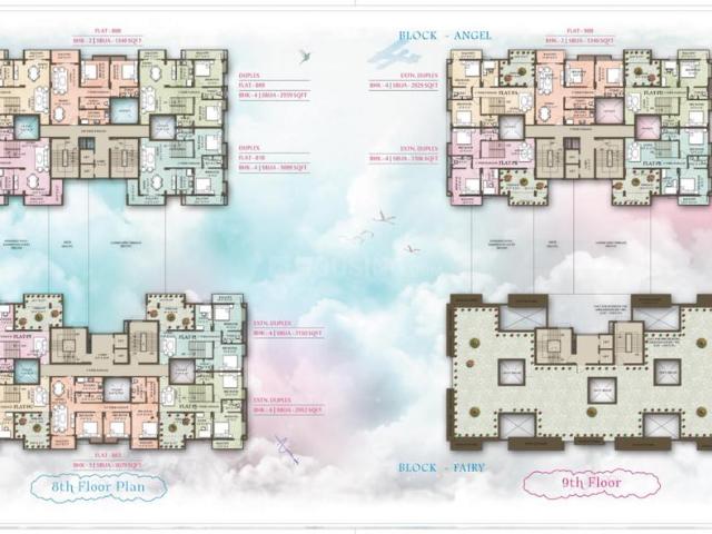 4 BHK Apartment in Dagapur for resale Siliguri. The reference number is 20816840