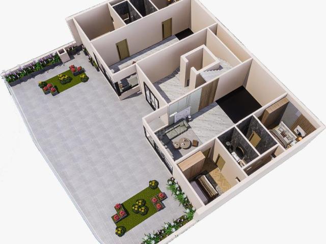 4 BHK Apartment in Noida Extension for resale Greater Noida. The reference number is 19172744